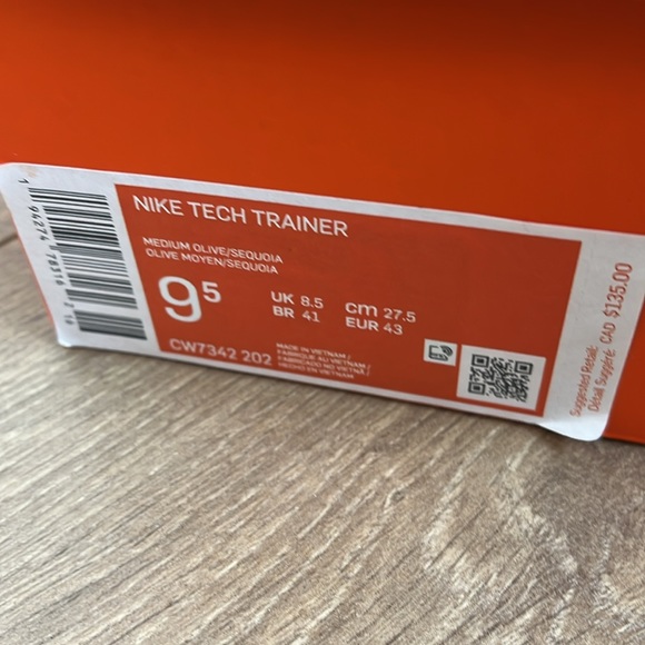 Nike Tech Trainer camo 9.5 - Picture 6 of 6